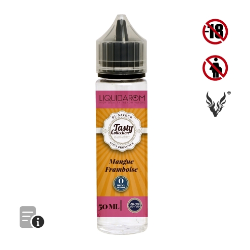 E-liquide Mangue Framboise 50ml de Tasty Collection