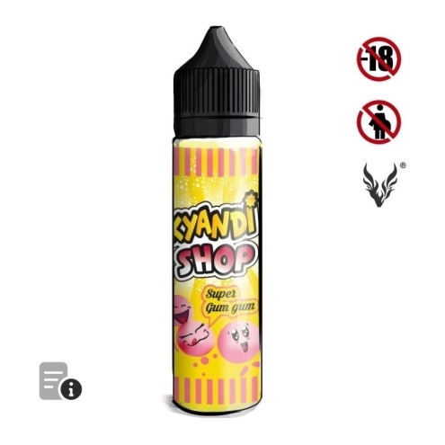 E-liquide Super Gum gum 50ml de Kyandi Shop