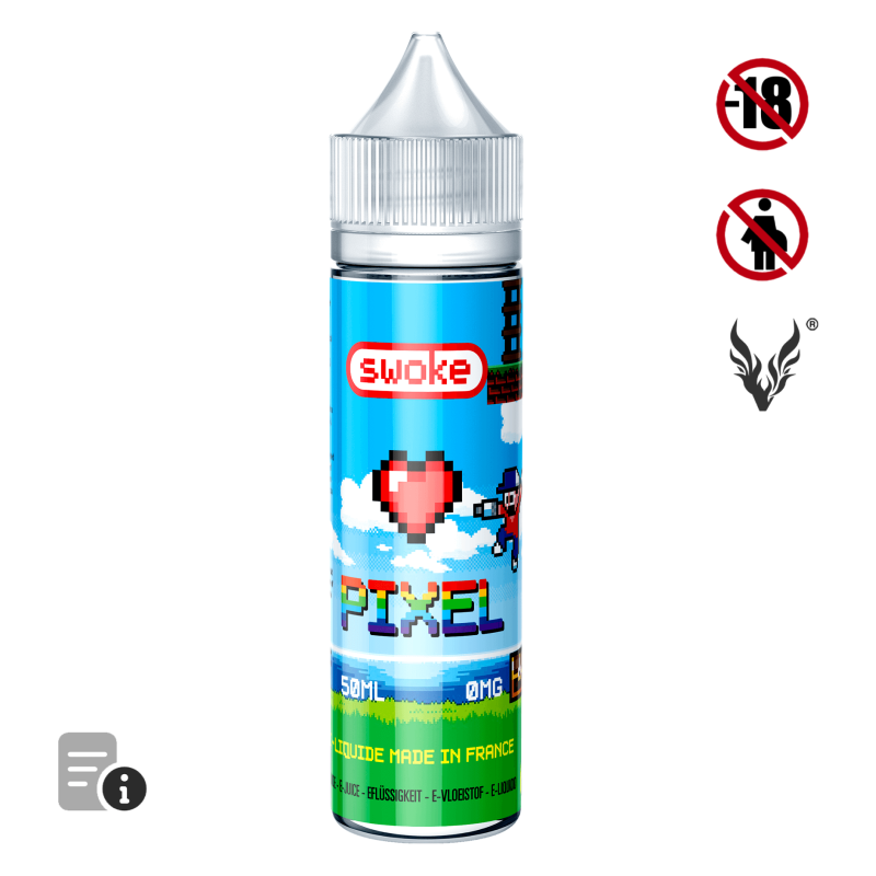 E-liquide Pixel 50ml de Swoke