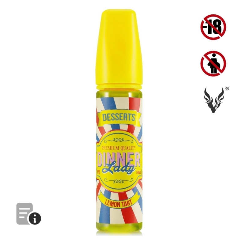E-liquide Lemon Tart 50ml de Dinner Lady