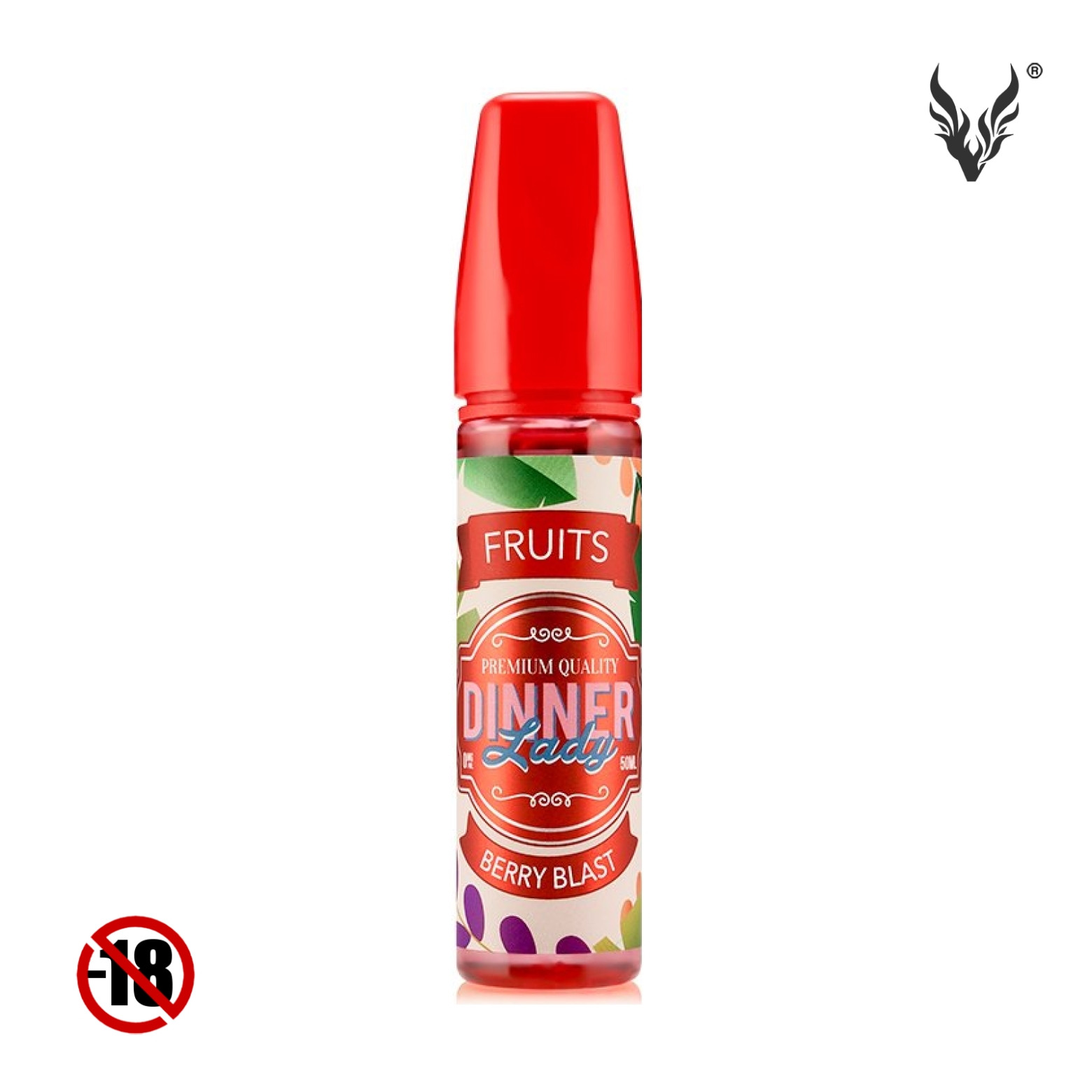 elfbar nachfüll pod läuft aus E-liquide Berry Blast 50ml de Dinner Lady