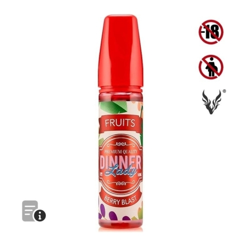 E-liquide Berry Blast 50ml de Dinner Lady E-liquide Berry Blast 50ml de Dinner Lady
