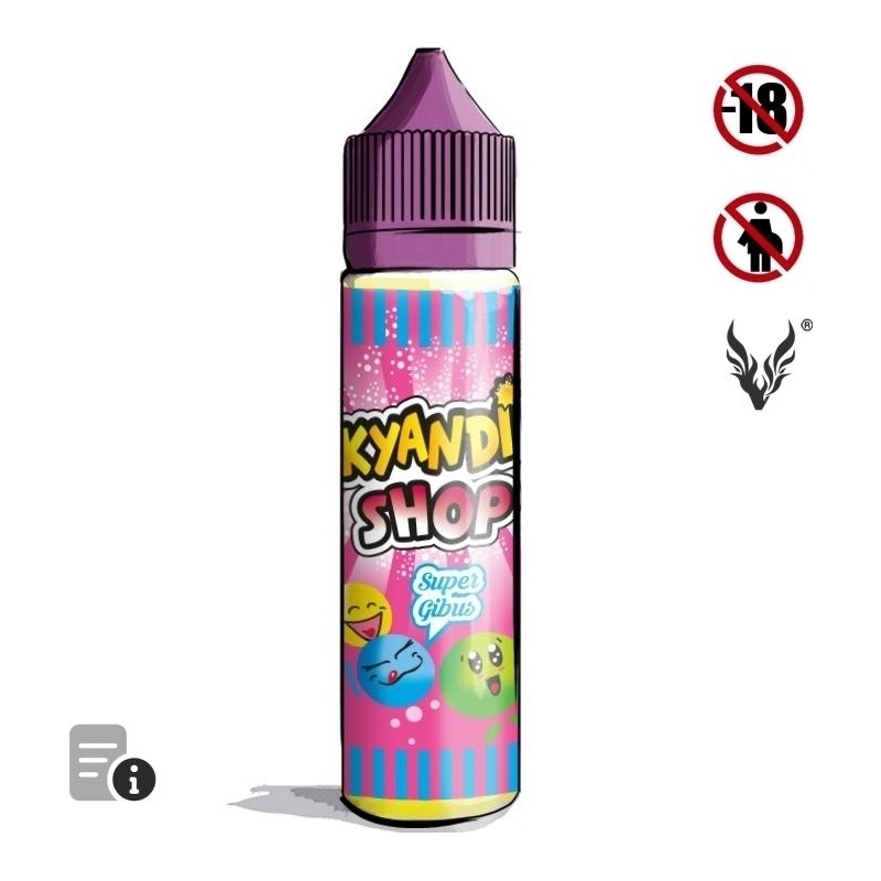 E-liquide Super Gibus 50ml de Kyandi Shop