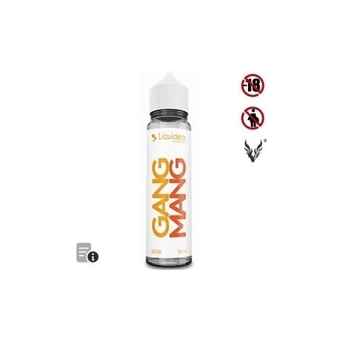 E-liquide Gang Mang 50ml de Liquideo Evolution E-liquide Gang Mang 50ml de Liquideo Evolution