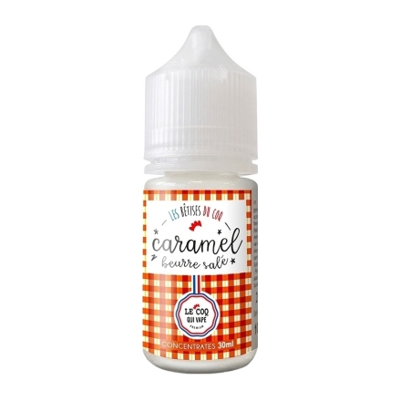 Arôme Caramel beurre salé 30ml de Le Coq Qui Vape