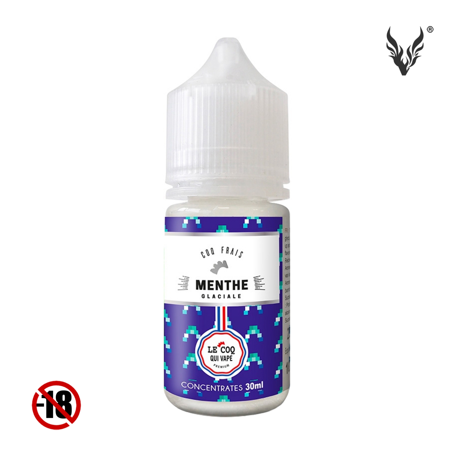 menthe glaciale concentré le coq qui vape premium 30ml Arôme Menthe glaciale 30ml de Le Coq Qui Vape
