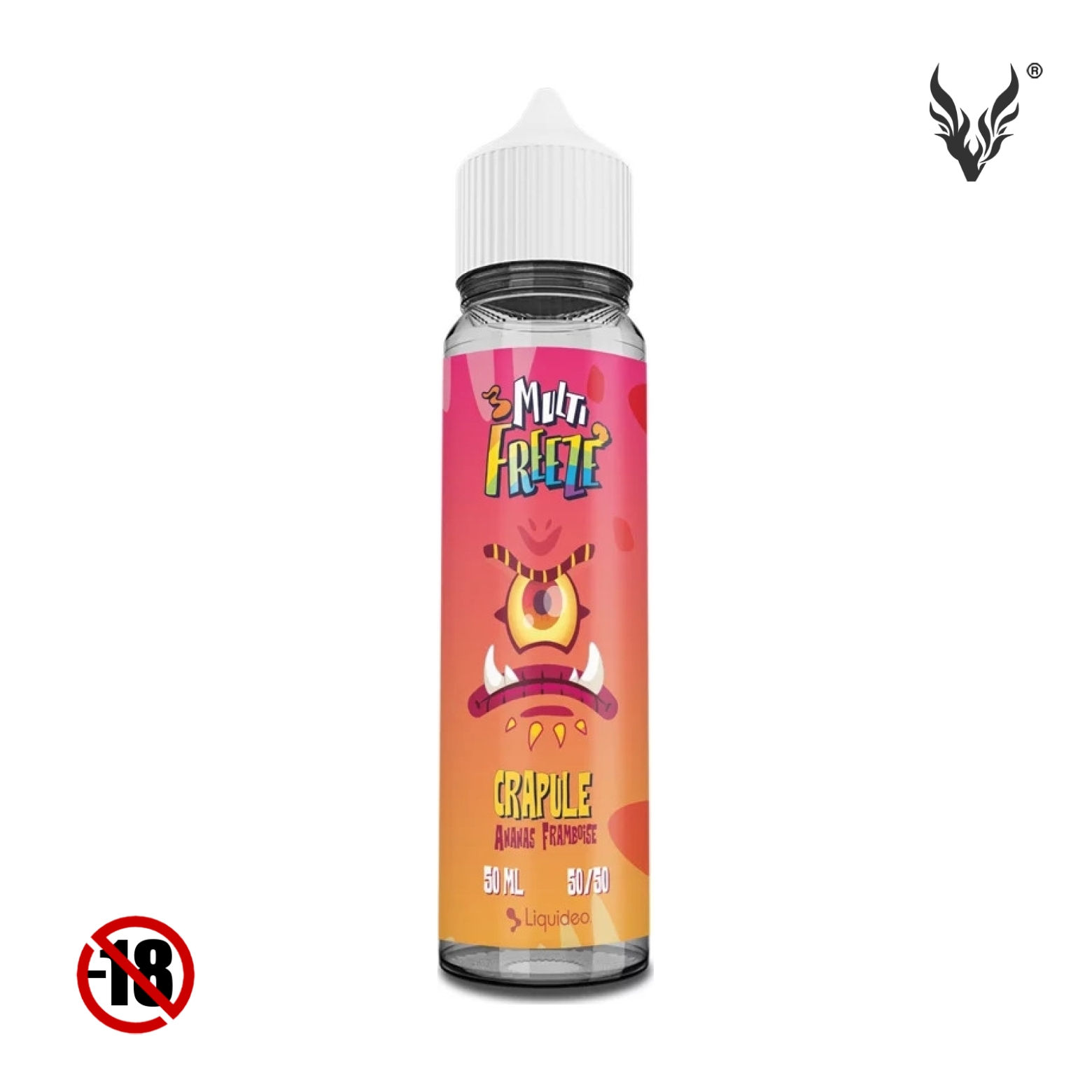 E-liquide Crapule Ananas Framboise 50ml de Multi Freeze - Vap
