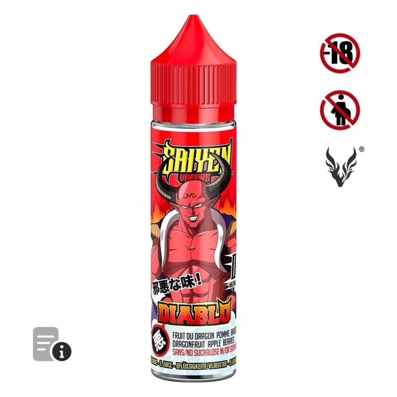 E-liquide Diablo 50ml de Saiyen Vapors