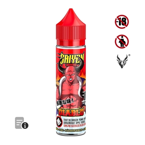 E-liquide Diablo 50ml de Saiyen Vapors E-liquide Diablo 50ml de Saiyen Vapors