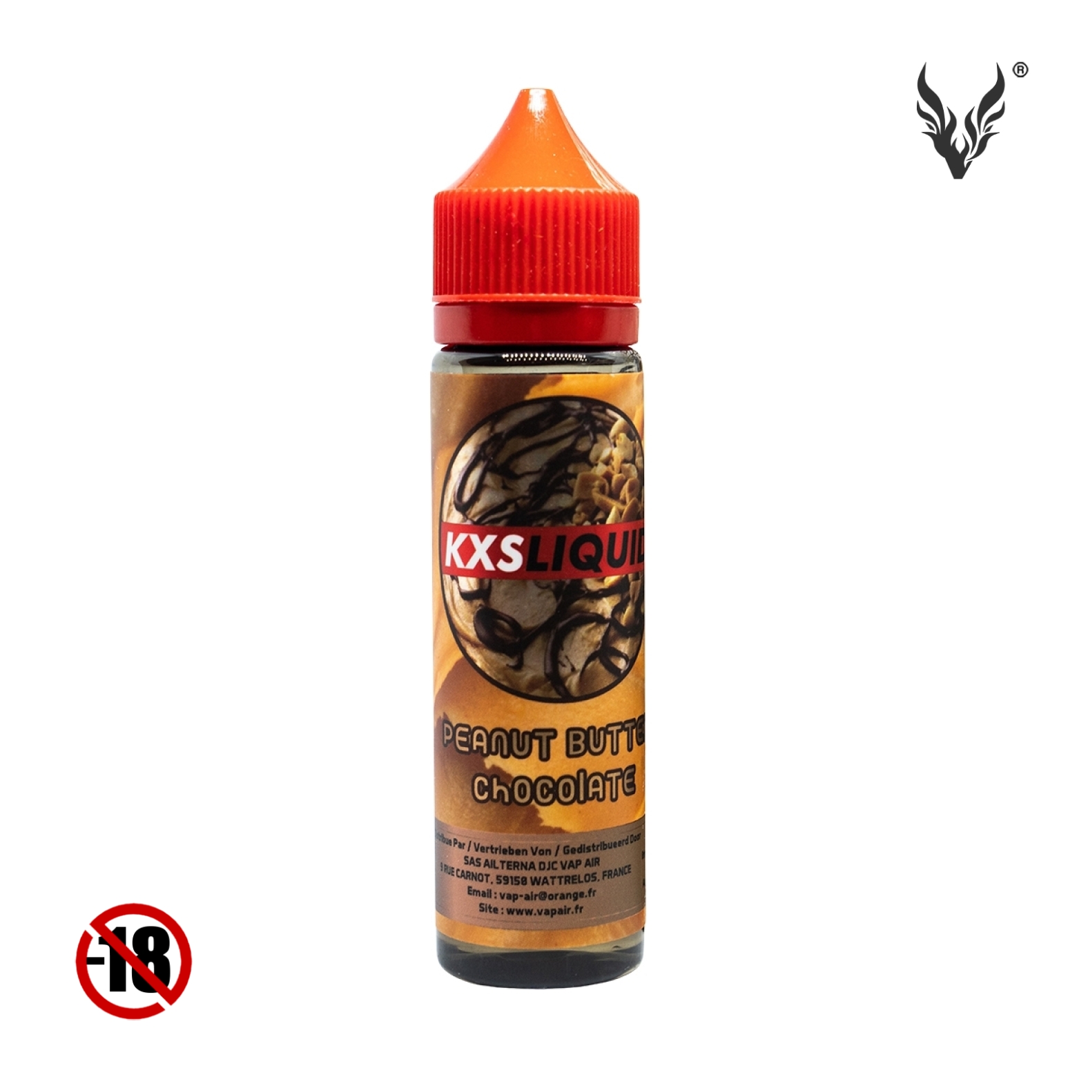 elfbar nachfüll pod läuft aus E-liquide Peanut Butter Chocolate 50ml de KXS Liquid