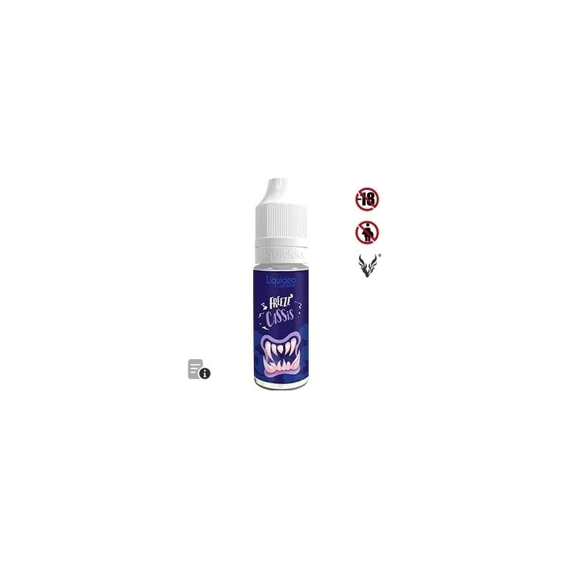 E-liquide Freeze Cassis de Liquideo