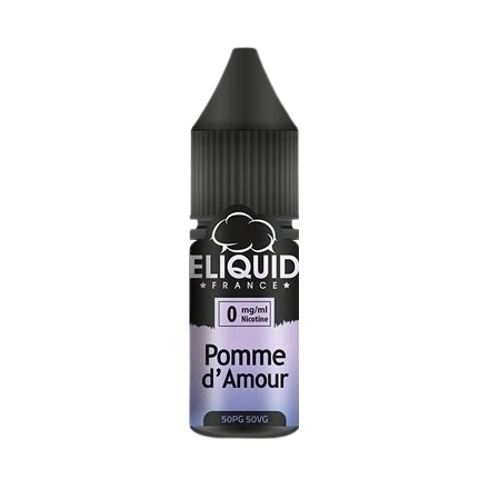 E-liquide Pomme d'amour de Eliquid France