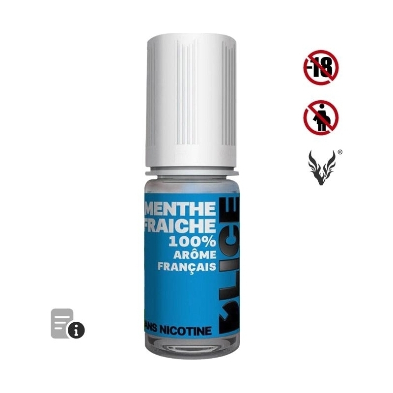 E-liquide Menthe Fraîche de Dlice pas cher