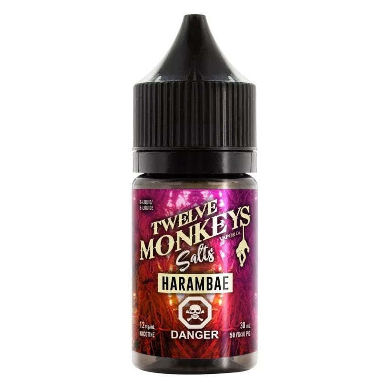 E-liquid Harambae of Twelve Monkeys Salts