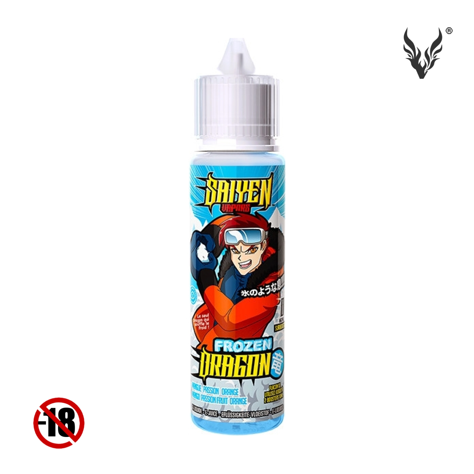 E-liquide Frozen Dragon 50ml de Saiyen Vapors - Vapovor