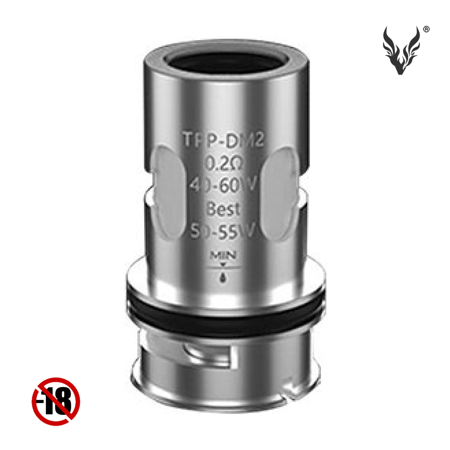 Pack De 3 Résistances Voopoo TPP-DM2 – 0,2 Ohm – Pour Cigarette  électronique TPP-DM