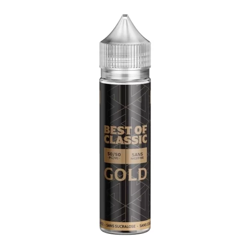 E-liquide Gold 50ml de Best Of Classic