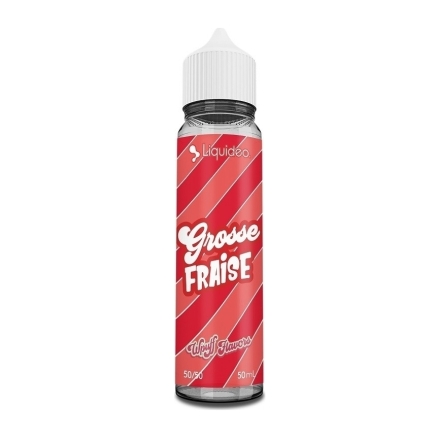 E-liquide Grosse Fraise 50ml de Liquideo Wpuff Flavors