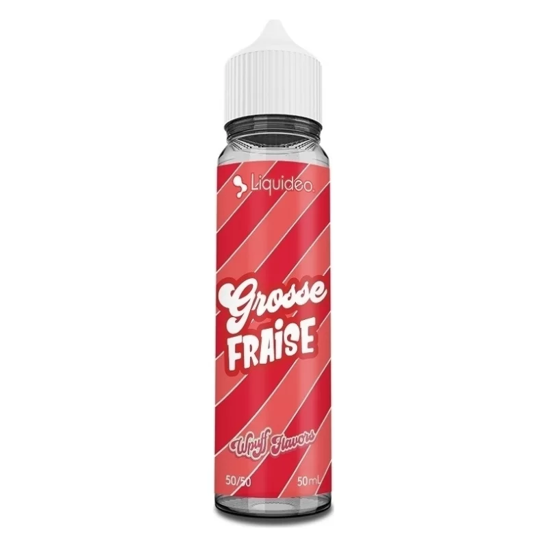 E-liquide Grosse Fraise 50ml de Liquideo Wpuff Flavors