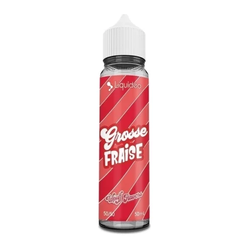 E-liquide Grosse Fraise 50ml de Liquideo Wpuff Flavors