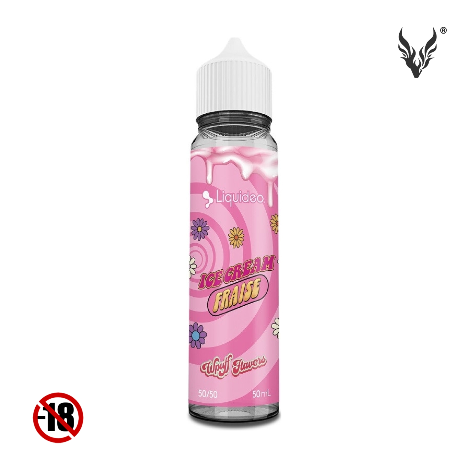 Eliquide Ice Cream Fraise 50ml