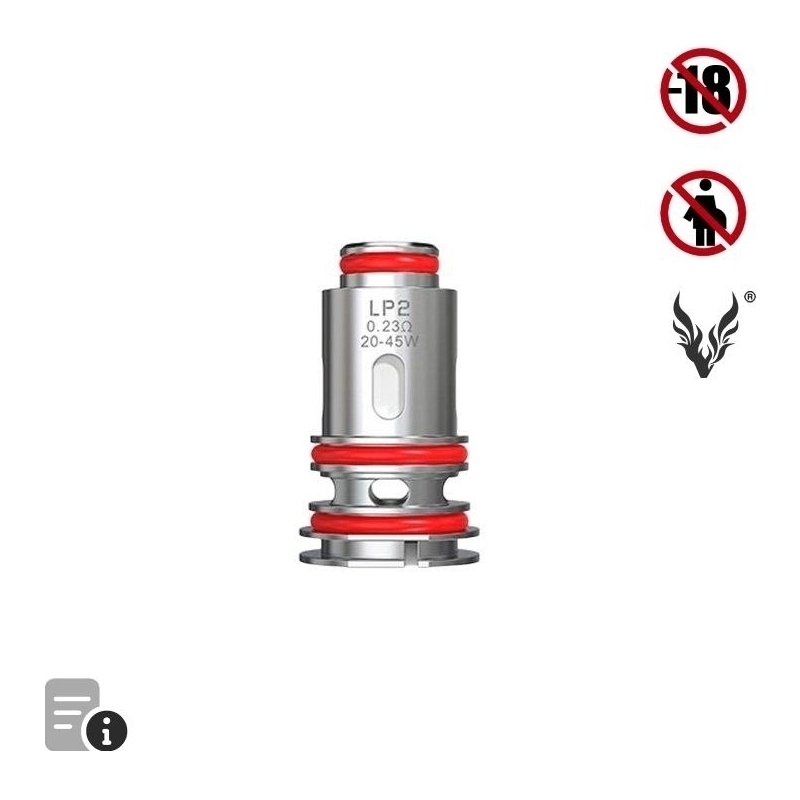 Résistance LP2 Meshed 0.23 ohm de Smok