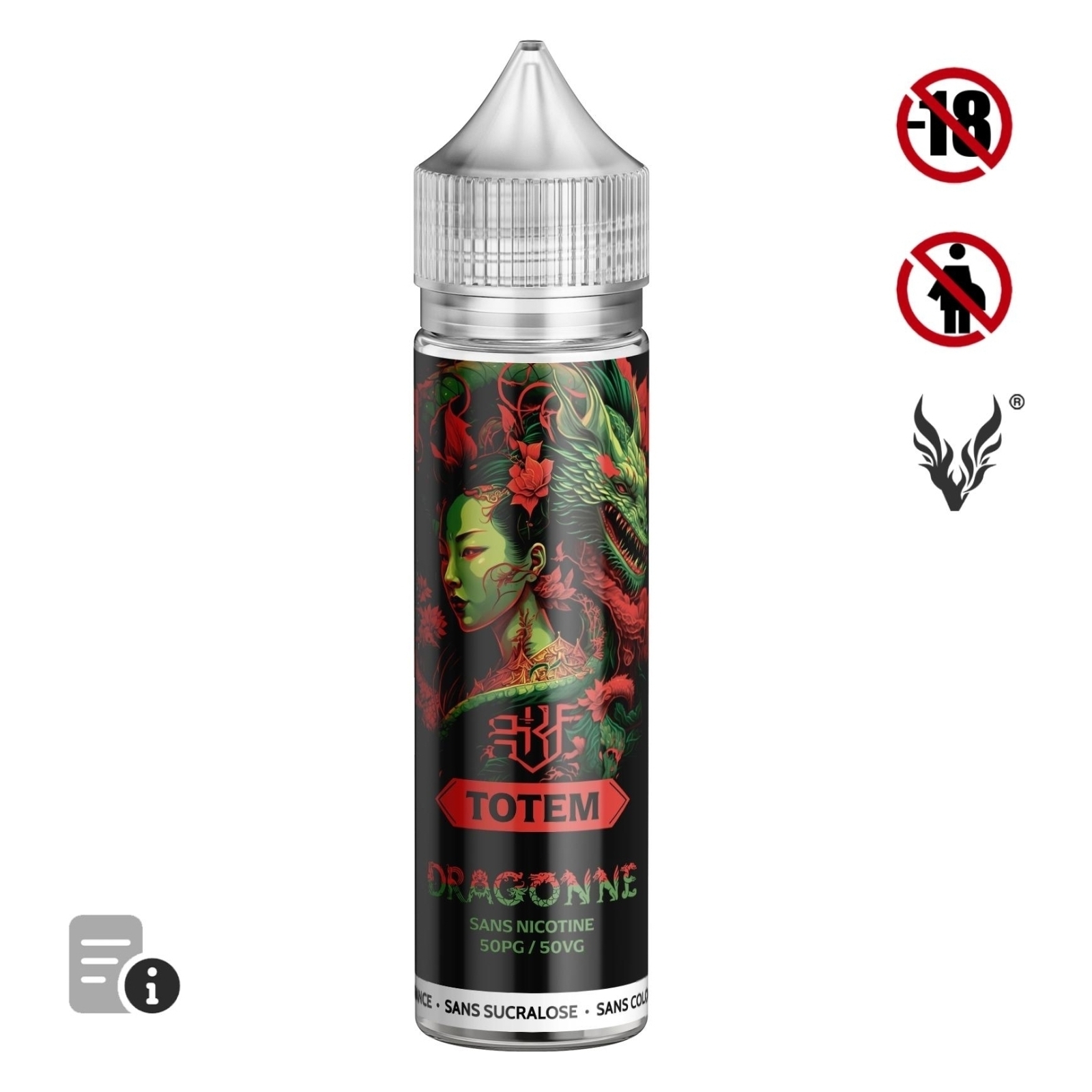 dragonne Totem's Dragonne 50ml e-liquid at Vapovor