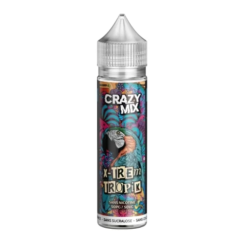 E-liquide X-Trem Tropik 50ml de Crazy Mix