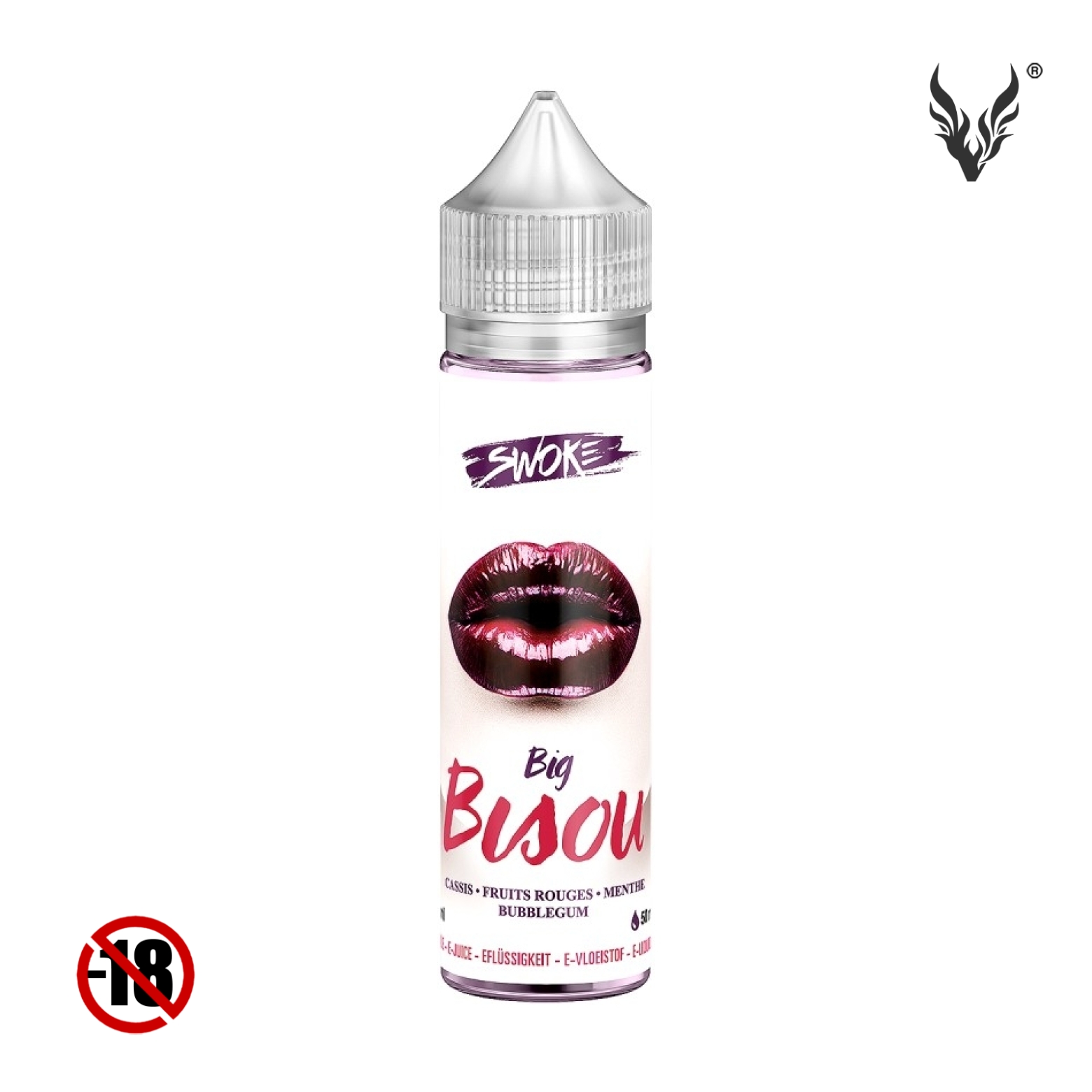 E-liquide Big Bisou 50ml de Swoke - Vapovor