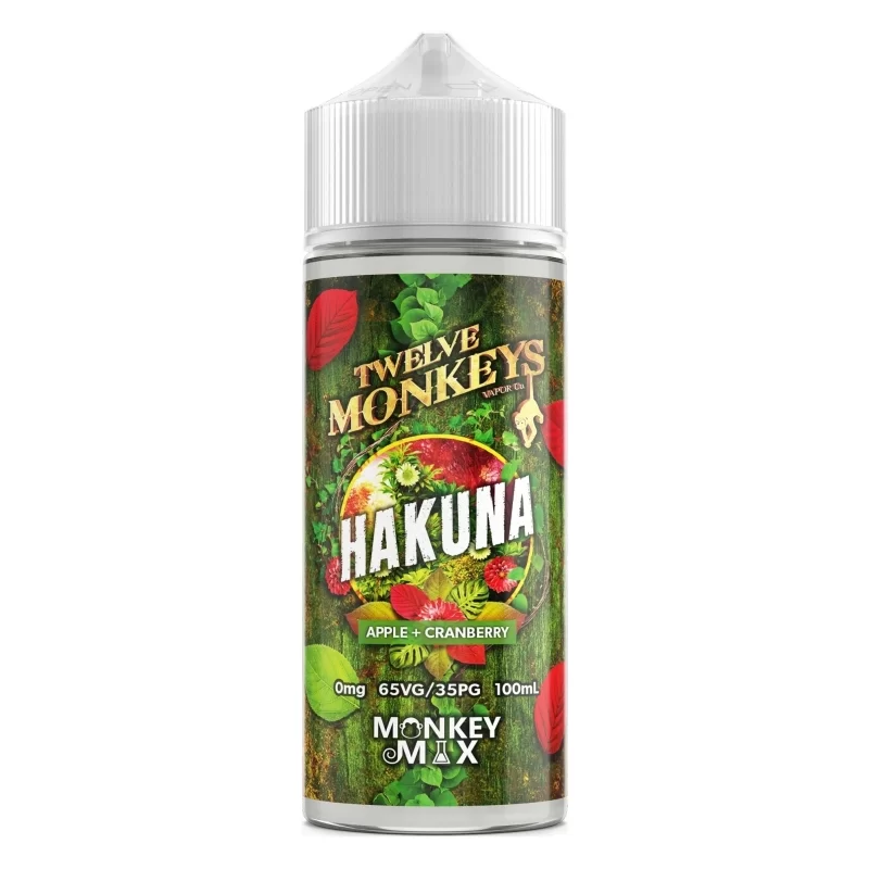 E-liquide Hakuna 100ml de Monkey Mix par Twelve Monkeys