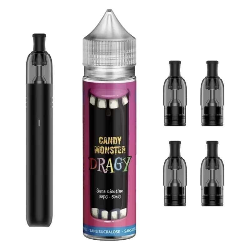 PACK PUFF COMPLET - DRAGY 0mg