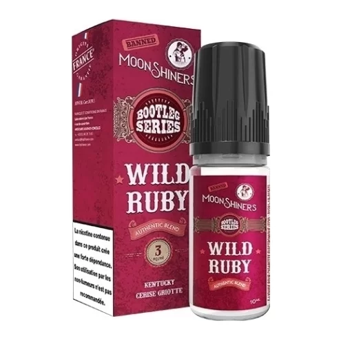 E-liquide Wild Ruby de MoonShiners Bootleg Series