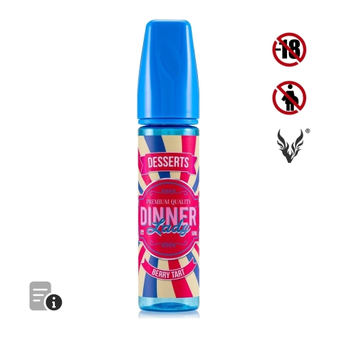 E-liquide Berry Tart 50ml de Dinner Lady