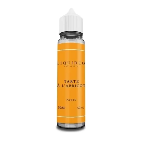 E-liquide Tarte à l'Abricot 50ml de Liquideo Patisserie