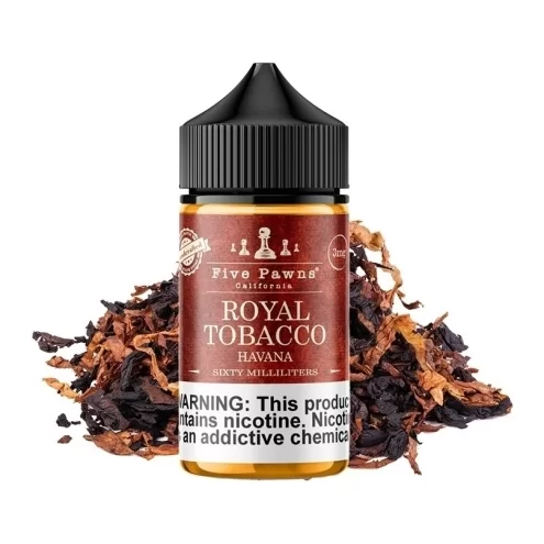 E-liquide Royal Tobacco 50ml de Five Pawns