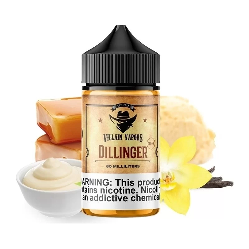 E-liquide Dillinger 50ml de Villain Vapors