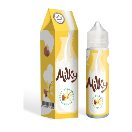 E-liquide Lait d'Amande Vanille 50ml de Milky