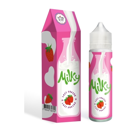 E-liquide Lait Fraise 50ml de Milky