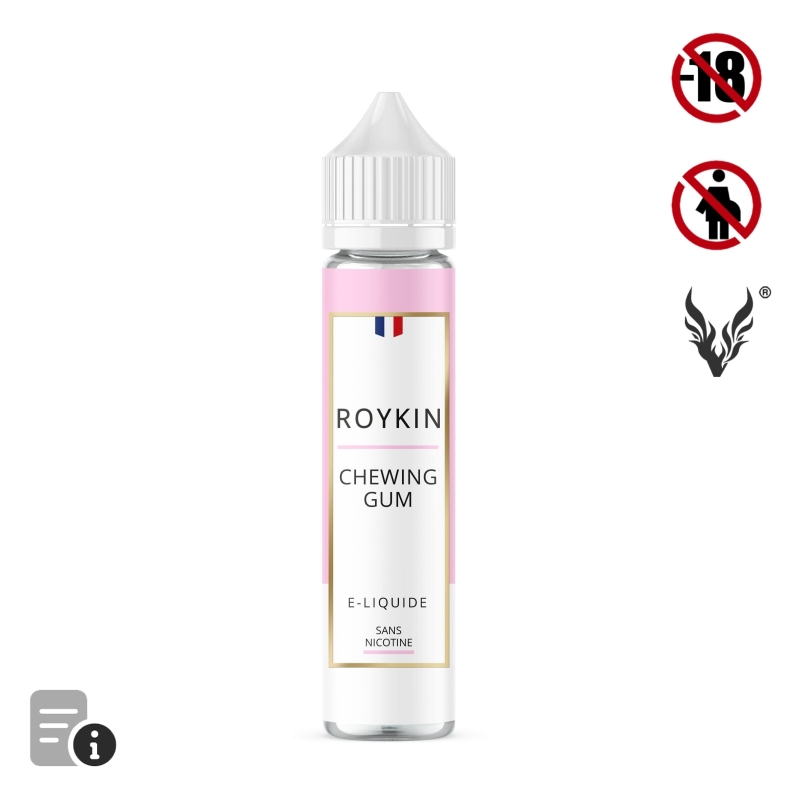 E-liquide Chewing Gum 50ml de Roykin