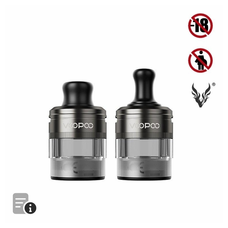 Cartouches PnP-X MTL Grey de Voopoo