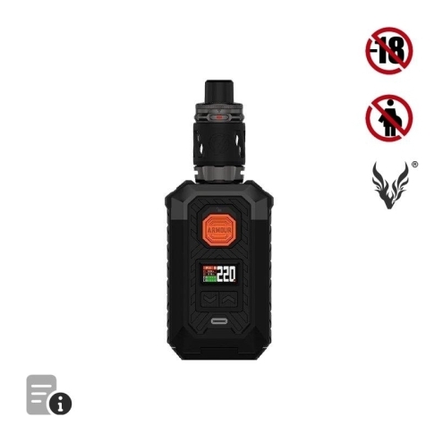 Kit Armour Max Black de Vaporesso Kit Armour Max Black de Vaporesso