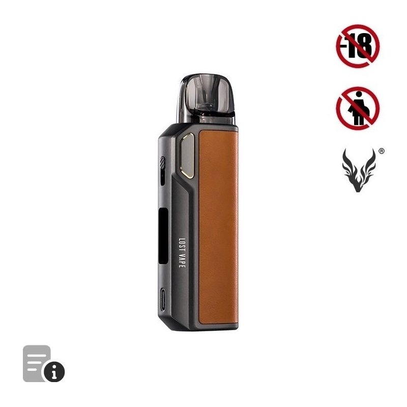 Kit Thelema Elite Gunmetal Espresso de Lost Vape