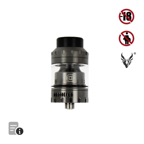 Atomiseur Osiris Mini RTA Gunmetal de VaperzCloud Atomiseur Osiris Mini RTA Gunmetal de VaperzCloud