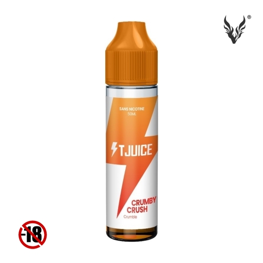 E-liquide Crumby Crush 50ml de T-Juice E-liquide Crumby Crush 50ml de T-Juice