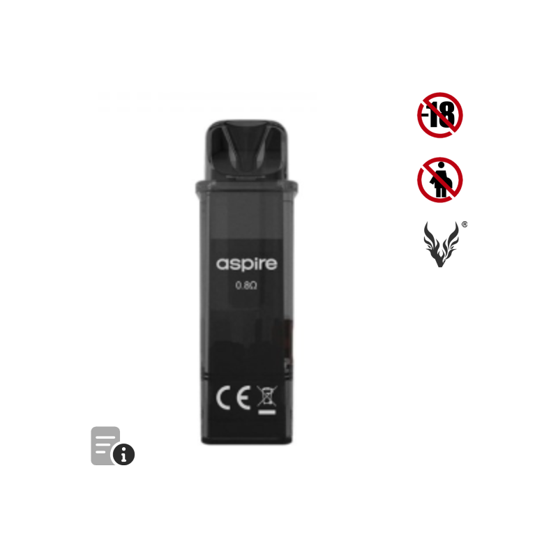 Cartouche Gotek Series 0.8 ohm de Aspire