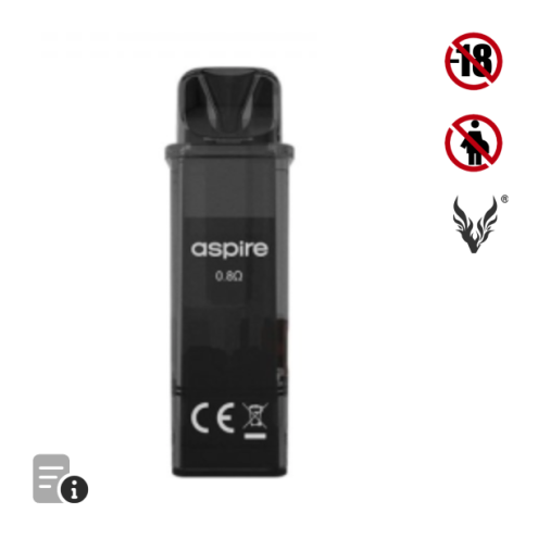 Cartouche Gotek Series 0.8 ohm de Aspire Cartouche Gotek Series 0.8 ohm de Aspire