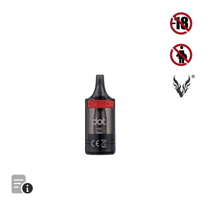 Cartouches Switch R 0.6 ohm de Dotmod