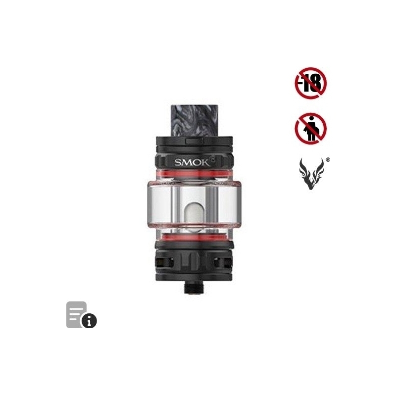 Clearomiseur  TFV18 Plating Matte Black de Smok