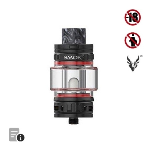 Clearomiseur  TFV18 Plating Matte Black de Smok
