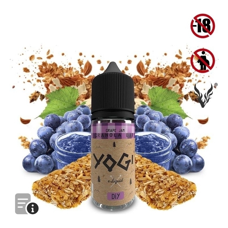 Arôme Grap Jam Granola Bar 30ml de Yogi